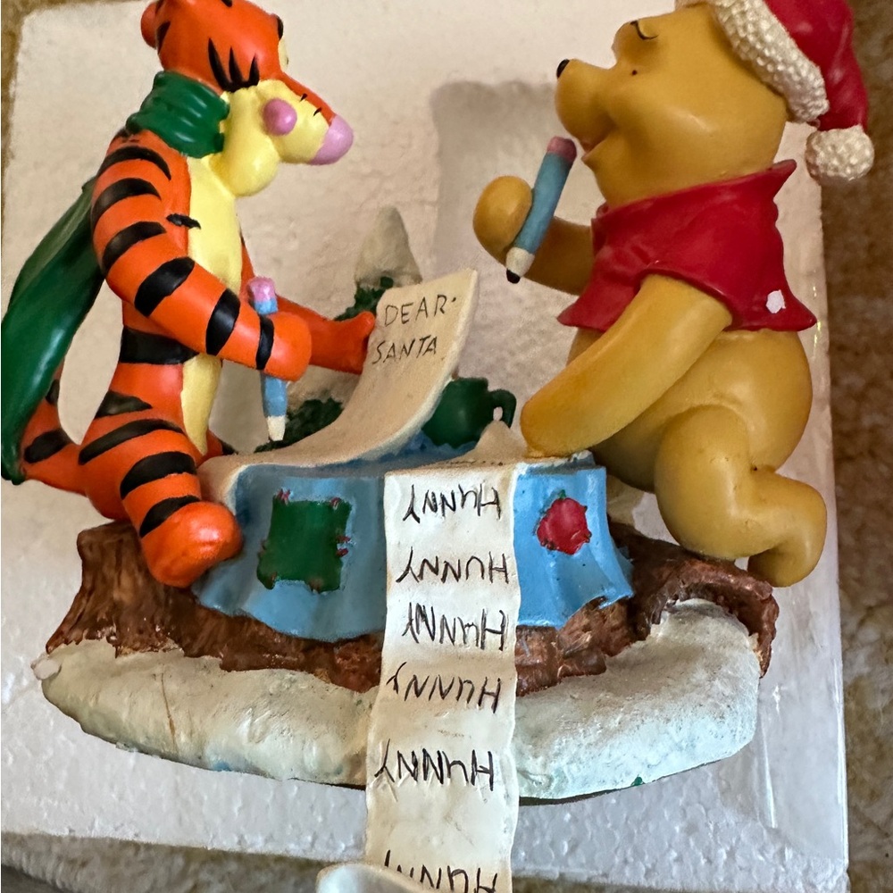 Disney Holiday Decor with Pooh and Tigger - Red, Green, Orange - Picture 3 of 5